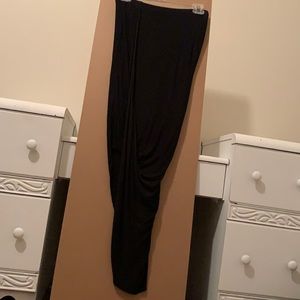 Express long assymetrical skirt
